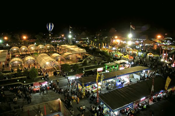 Jateng Fair dilihat dari kahyangan